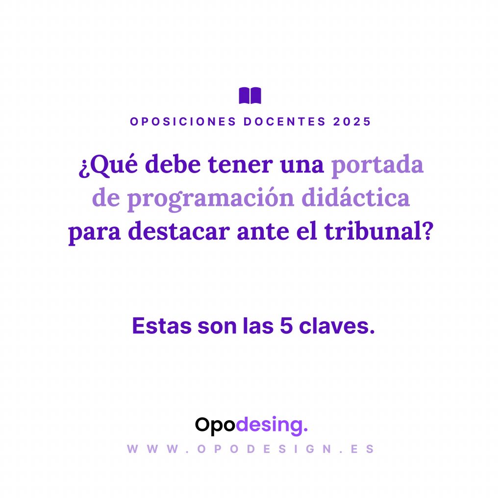 las claves para destacar ante el tribunal en la defensa de tu programacion didactica